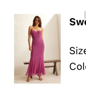 Dynamite Fuchsia Dress